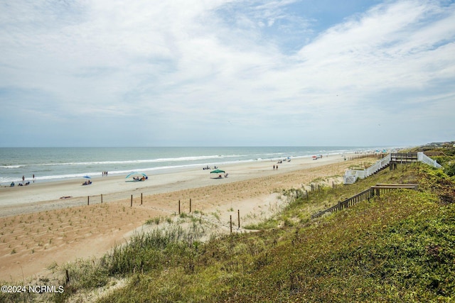 water view with a beach view