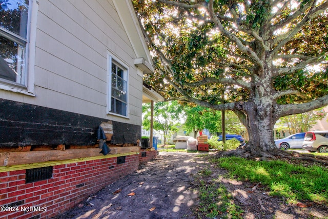 view of side of home