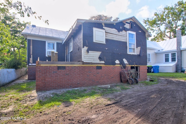 view of rear view of house