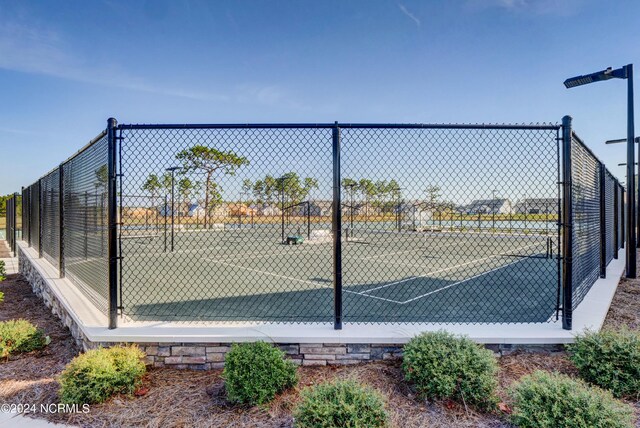 view of sport court