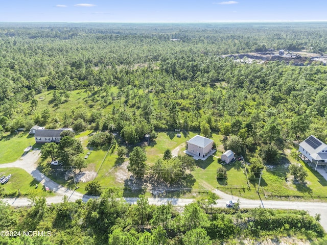 aerial view with a view of trees