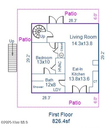 view of layout