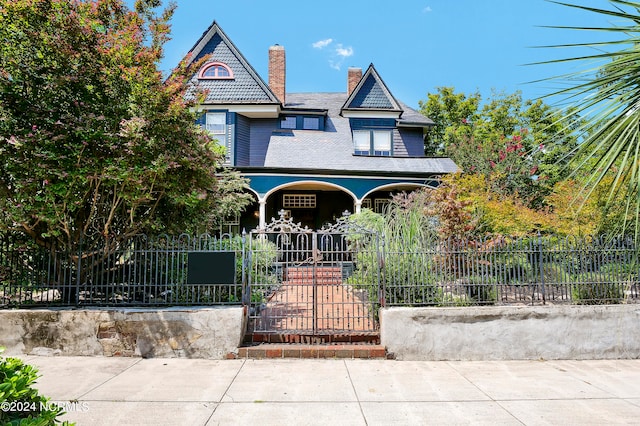 view of victorian-style house