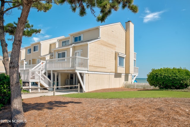 view of rear view of house