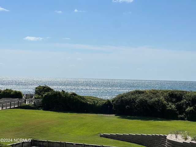 view of water feature