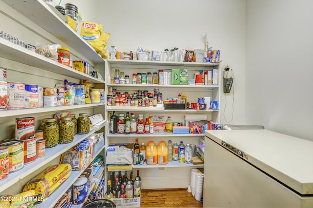 view of pantry