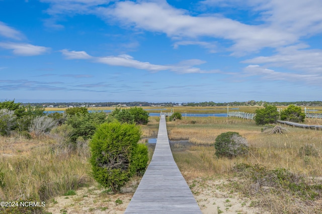 property view of water