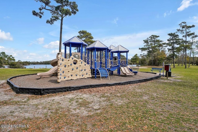 5104 Boss Ct SE, Southport, NC 28461 - community jungle gym with a yard