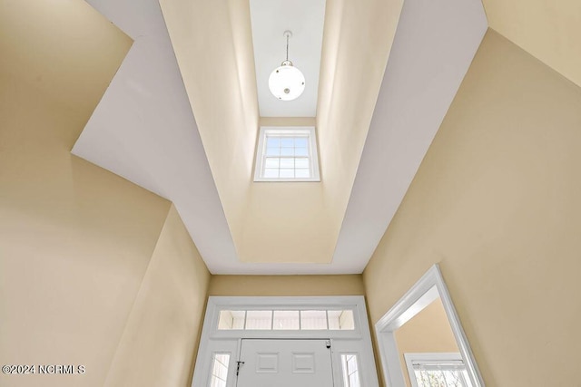 5104 Boss Ct SE, Southport, NC 28461 - entrance foyer featuring a towering ceiling