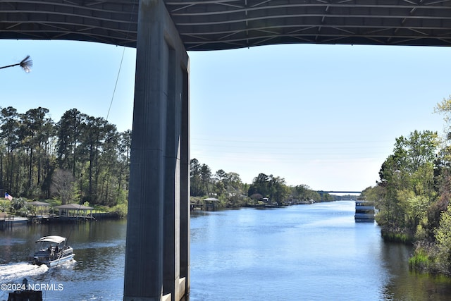 property view of water