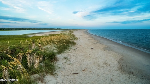 water view with a beach view