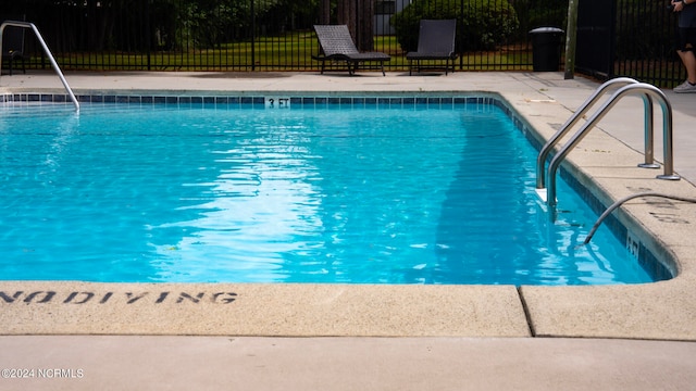 view of pool