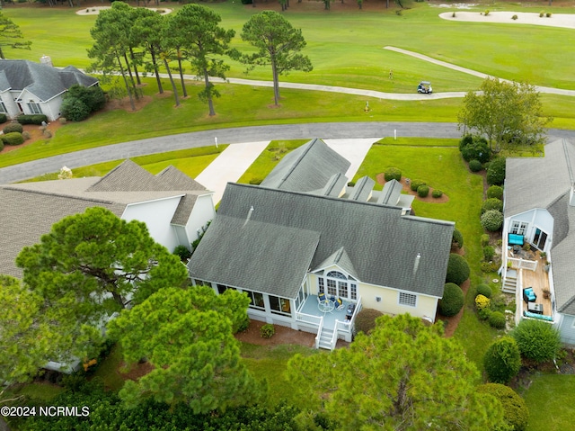 3184 Wild Azalea Way SE, Southport, NC 28461 - bird's eye view of a golf course