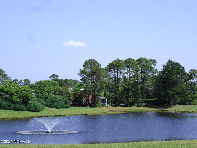 view of water feature