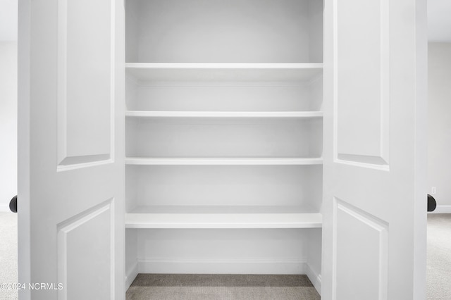 view of closet