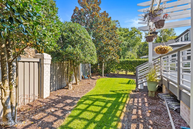 view of yard