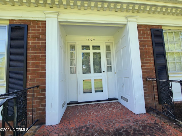 view of property entrance