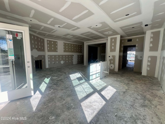 view of unfurnished living room