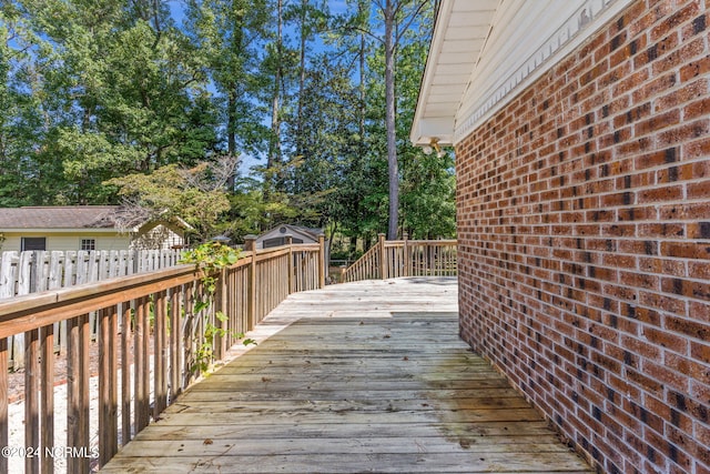 view of deck