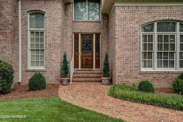 view of entrance to property