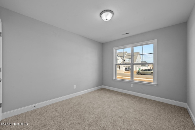 empty room featuring carpet