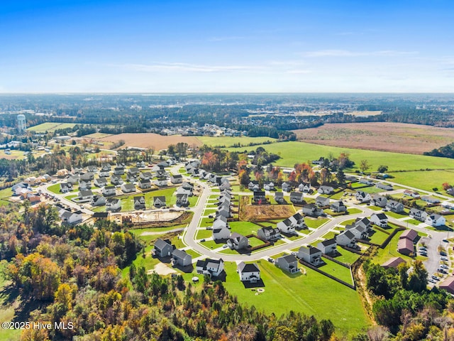 200 Flora Field Dr, Jacksonville, NC 28546 - birds eye view of property featuring a residential view
