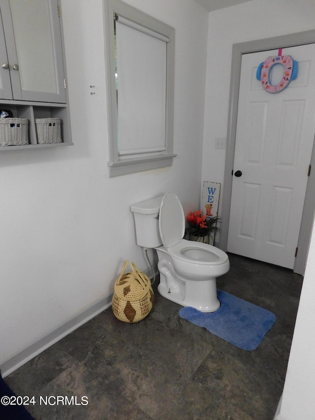 bathroom with toilet