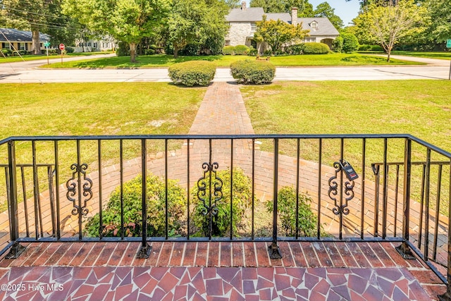 view of side of property featuring a patio