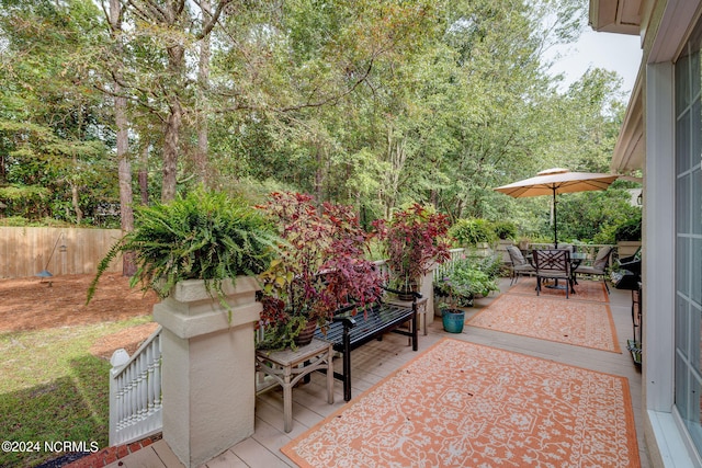 view of patio / terrace