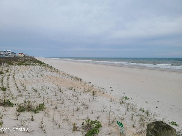 2712 Island Dr, North Topsail Beach, NC 28460 - view of water feature with a beach view
