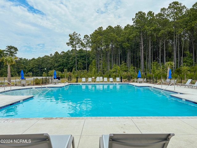 view of swimming pool