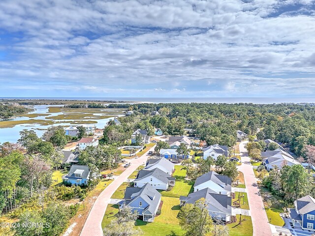 1645 Old Salt Run SW Unit L-46, Shallotte, NC 28470 - aerial perspective of suburban area featuring a nearby body of water