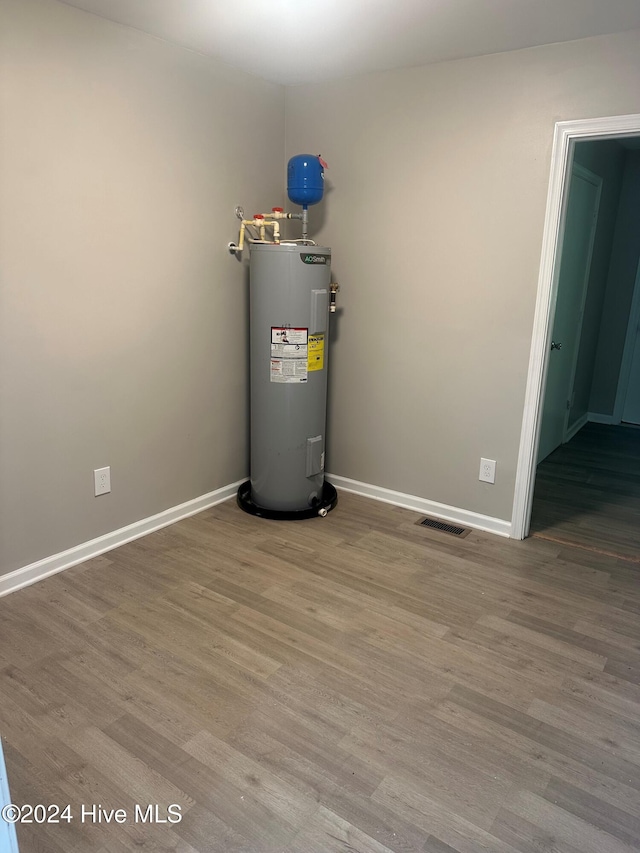 utilities featuring electric water heater