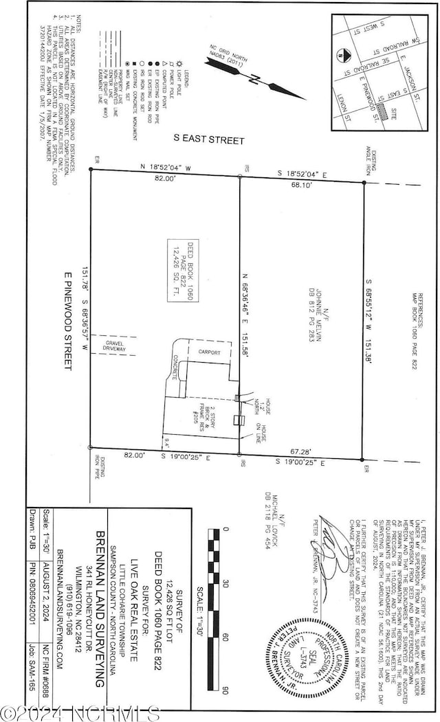 205 E Pinewood St, Roseboro, NC 28382 - map