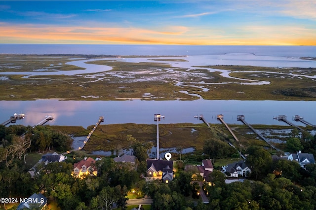 1324 Harbour Watch SW, Calabash, NC 28467 - aerial view of property's location featuring a nearby body of water