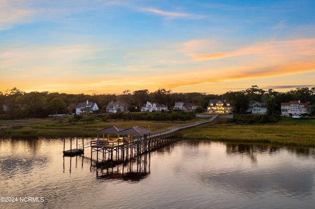 1324 Harbour Watch SW, Calabash, NC 28467 - dock with a water view and boat lift