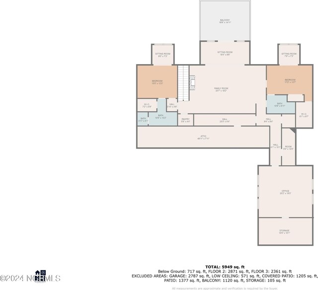 1324 Harbour Watch SW, Calabash, NC 28467 - room layout