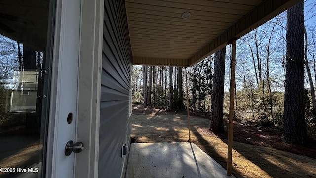 view of patio