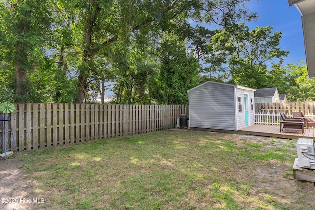 910 Old Dow Rd, Carolina Beach, NC 28428 - view of yard with a deck
