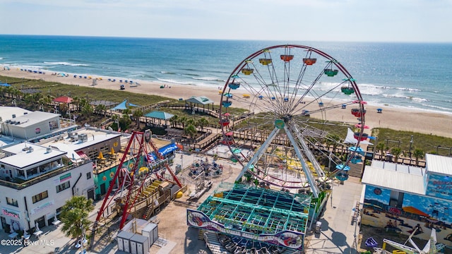 910 Old Dow Rd, Carolina Beach, NC 28428 - aerial view of extended coastline