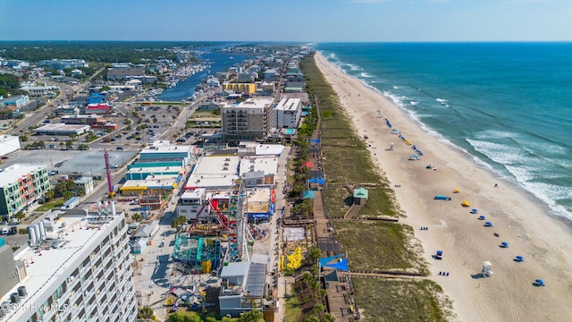 910 Old Dow Rd, Carolina Beach, NC 28428 - bird's eye view of expansive beach