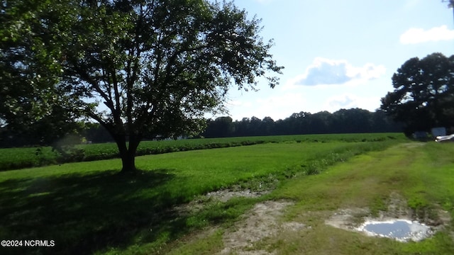 view of nature with a rural view