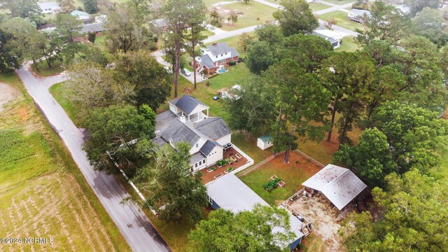 306 4th St, Pollocksville, NC 28573 - bird's eye view