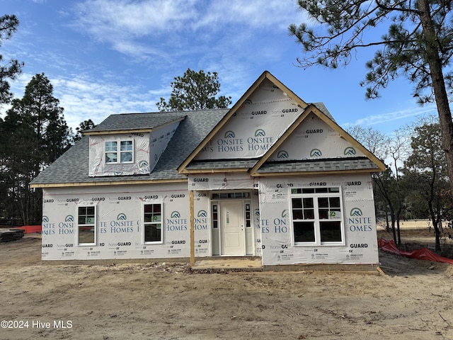 view of property under construction