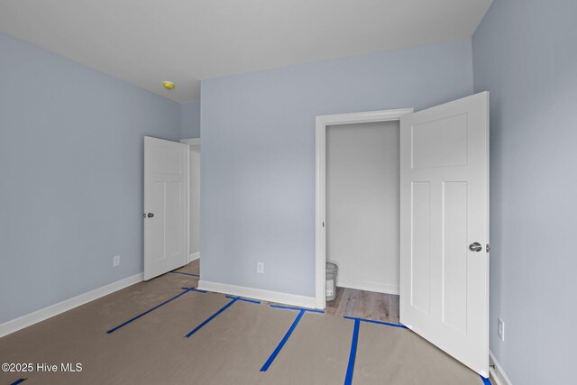 308 Camp Creek Dr, Oriental, NC 28571 - unfurnished bedroom with baseboards