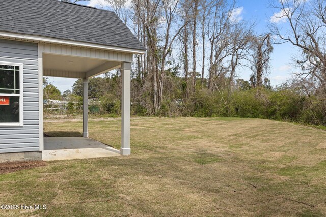 308 Camp Creek Dr, Oriental, NC 28571 - view of yard with a patio area