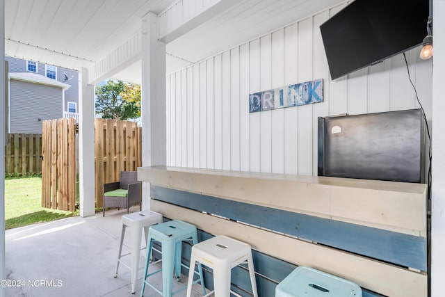 1305 Mackerel Ln Unit 1, Carolina Beach, NC 28428 - view of patio
