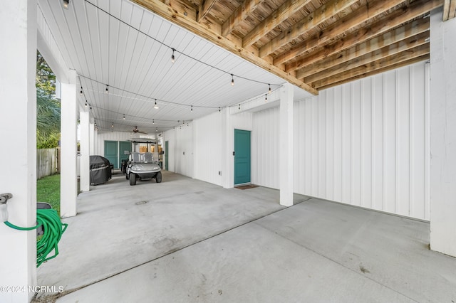 1305 Mackerel Ln Unit 1, Carolina Beach, NC 28428 - view of garage
