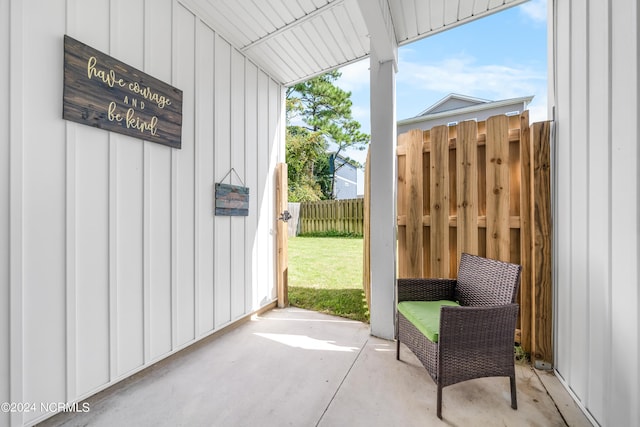1305 Mackerel Ln Unit 1, Carolina Beach, NC 28428 - view of patio