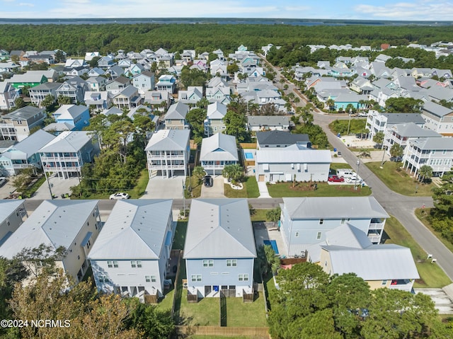 1305 Mackerel Ln Unit 1, Carolina Beach, NC 28428 - aerial perspective of suburban area